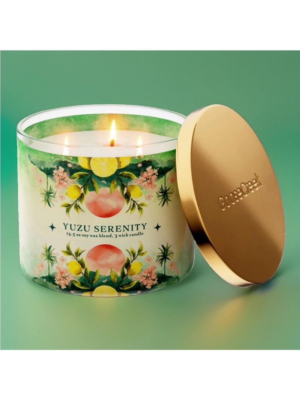 Goose Creek 3-Wick Candle- Yuzu Serenity (14.5 oz)